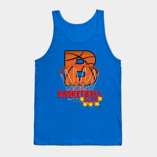 B is for Basketball STAR Tank Top